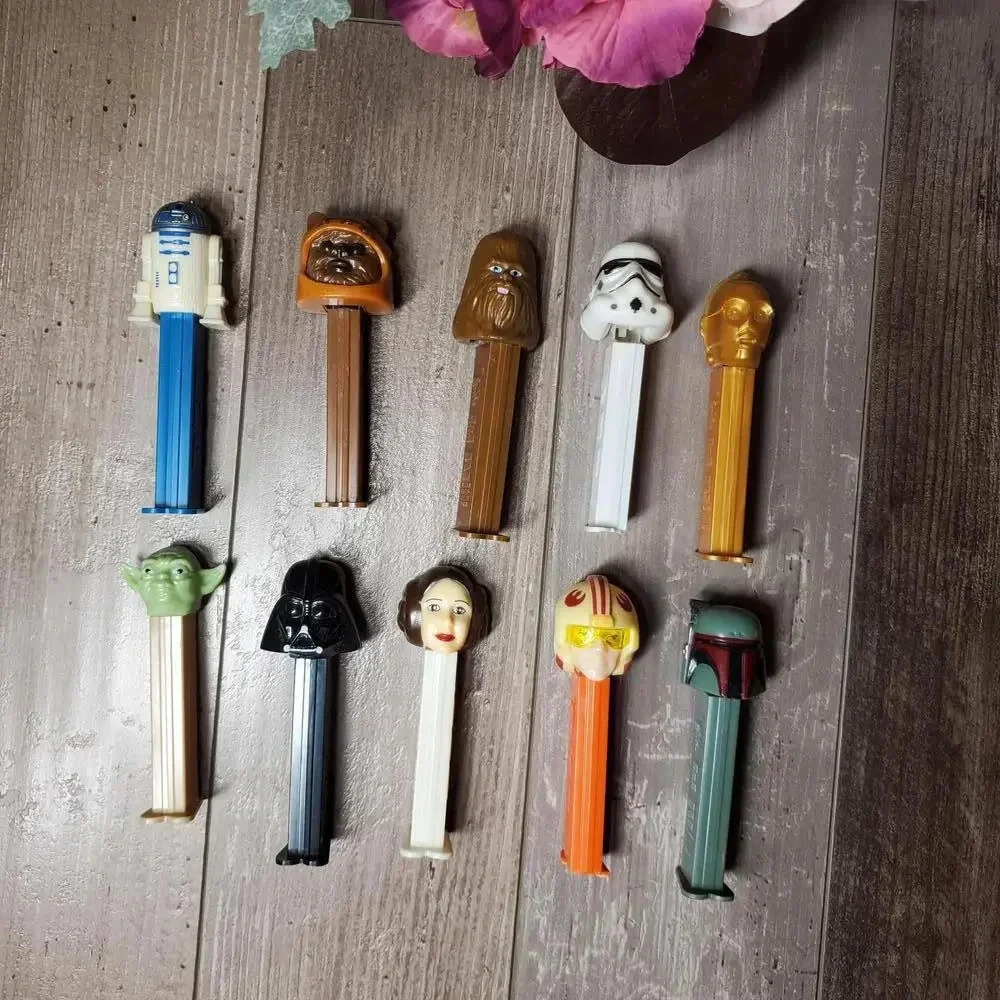 Star Wars Vintage Pez Dispensers 10pc Set